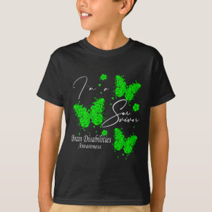 Camiseta Soy una sobreviviente de la herramienta de sensibi