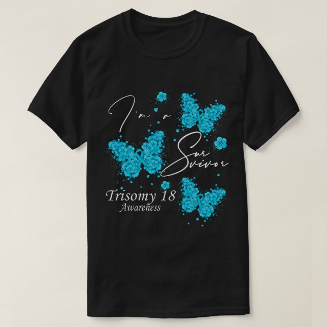 Camiseta Soy una sobreviviente de la marea 18 (Diseño del anverso)