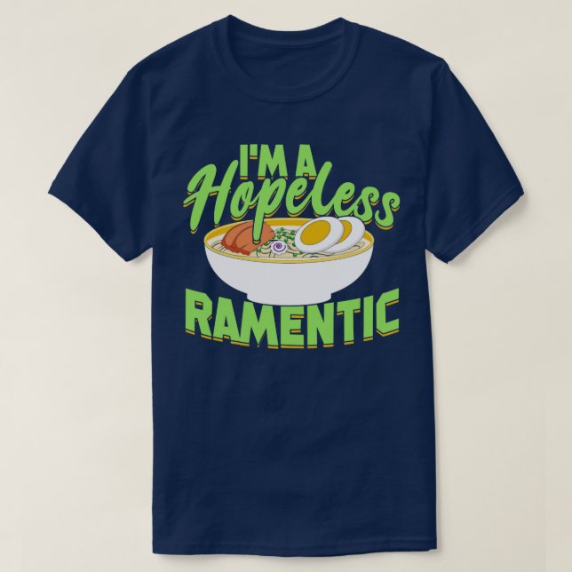 Camiseta Soy Una Sopa De Fideos Japonesa Ramenética De Rame (Diseño del anverso)