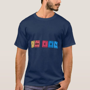 Camiseta Soy una tabla periódica corta