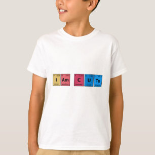 Camiseta Soy una tabla periódica corta