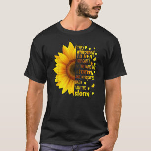 Camiseta Soy Una Tormenta Que Susurraron A Sus Feminis De G
