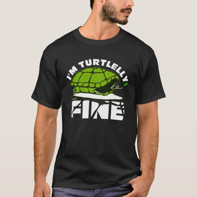 Camiseta Soy una tortuga fina y fina (Anverso)
