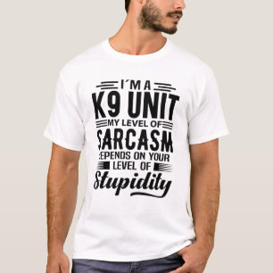 Camiseta Soy una unidad K9