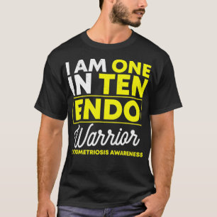 Camiseta Soy Uno De Cada Diez Endoguadores Endometriosis Aw