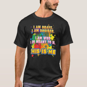Camiseta Soy Valiente Bruto Y Quién Quería Ser Este Soy Lgb