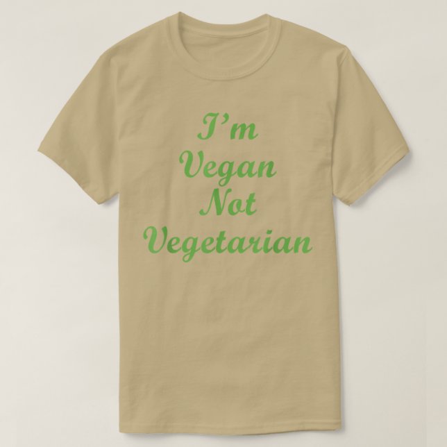 Camiseta Soy Vegan (Diseño del anverso)