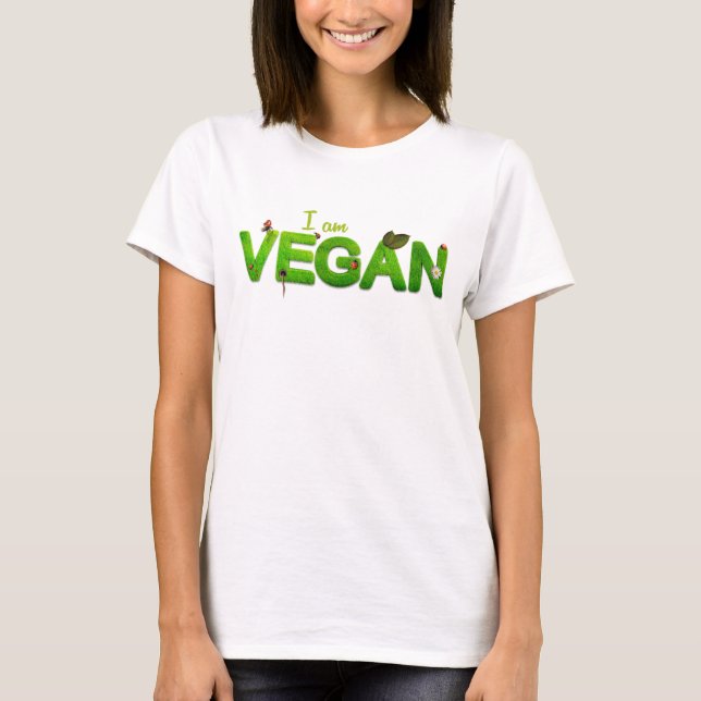Camiseta Soy Vegan (Anverso)