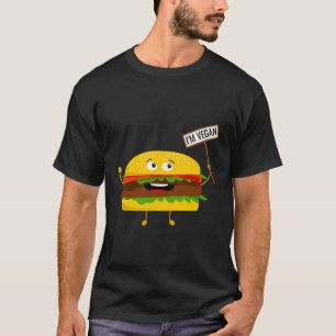 Camiseta Soy Vegan - Vegan Burger Patty - Día Mundial del V