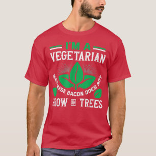 Camiseta Soy vegetariano Meme Vegan Plant Powered Vegetaria