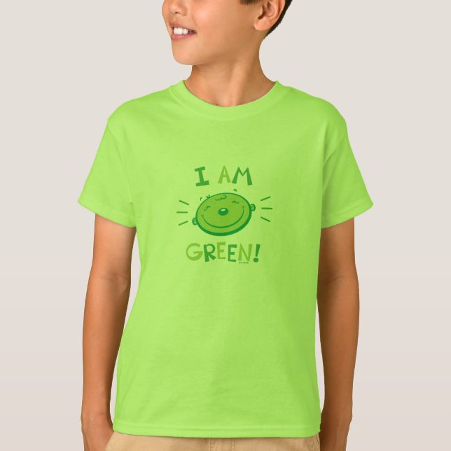 Camiseta ¡Soy verde! (Anverso)