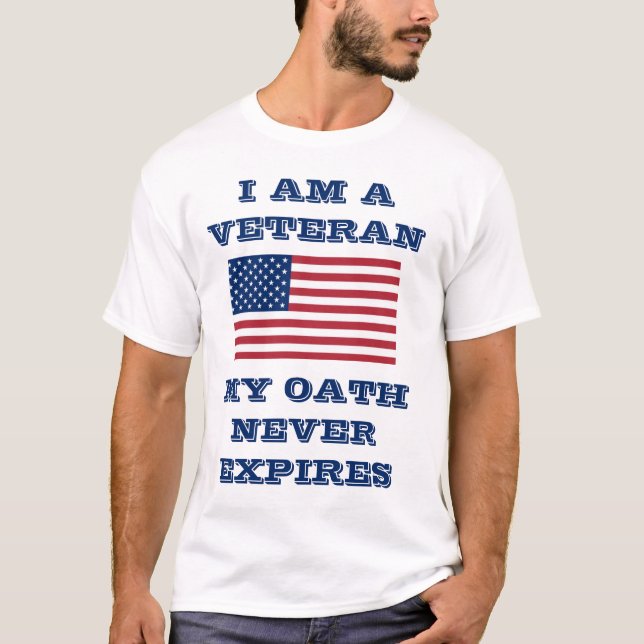 Camiseta Soy Veterano (Anverso)