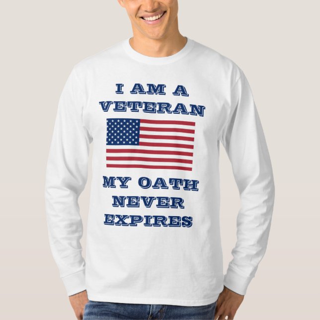 Camiseta Soy Veterano (Anverso)