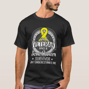 Camiseta Soy Veterano Y Concienciación Sobre El Cáncer De H