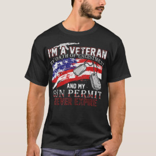 Camiseta Soy Veterano Y Mi Juramento Nunca Expira, Soy Inse