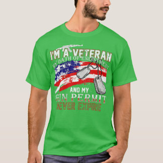 Camiseta Soy Veterano Y Mi Juramento Nunca Expira, Soy Inse
