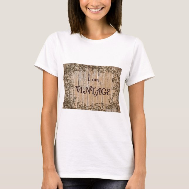 Camiseta Soy Vintage (Anverso)