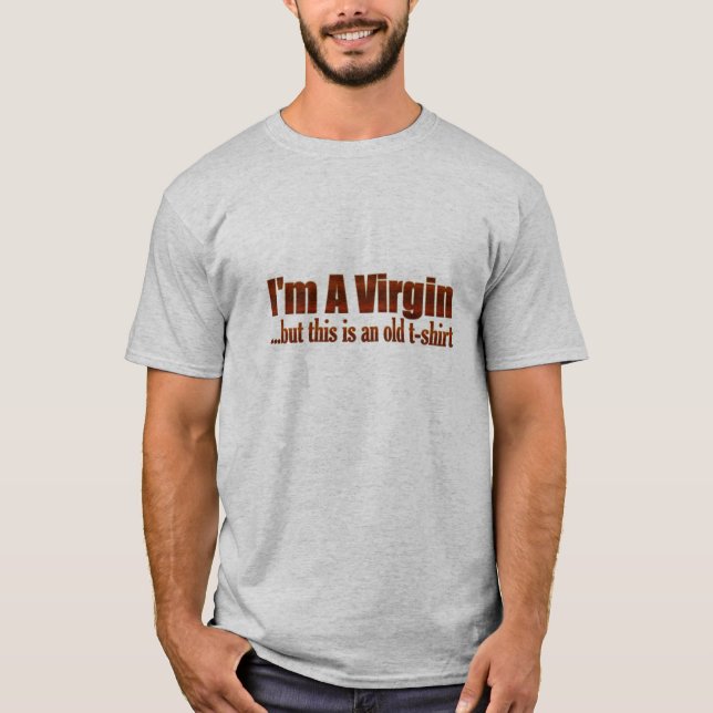 Camiseta Soy virgen (Anverso)