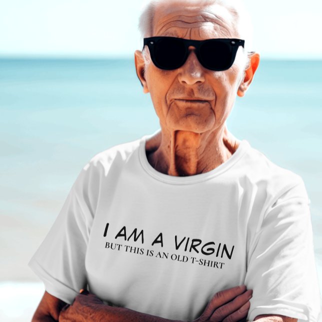 CAMISETA SOY VIRGEN - HOMBRES DIVERTIDOS (Subido por el creador)