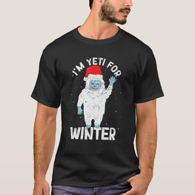 Camiseta Soy Yeti para las navidades de invierno Navidades  (Anverso)