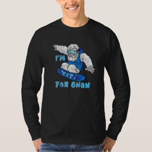 Camiseta Soy Yeti por la nieve divertida esquí de montaña i