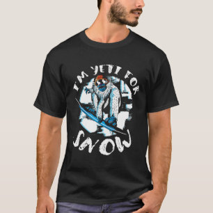 Camiseta Soy Yeti por la nieve Pie Grande Sasquatch Snowboa