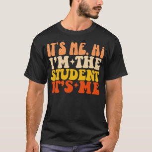 Camiseta Soy yo Hola soy el estudiante soy yo gracioso