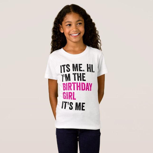 Camiseta Soy Yo Hola, Soy El Fiesta De Cumpleaños De Los Ni (Anverso completo)