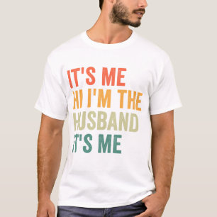 Camiseta Soy yo Hola, soy el marido. Soy yo una pareja dive