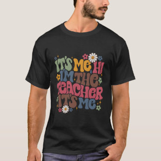 Camiseta Soy Yo Hola, Soy El Profesor Asistentes Flores Ond