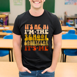 Camiseta Soy yo, soy el consejero escolar, soy yo Groovy