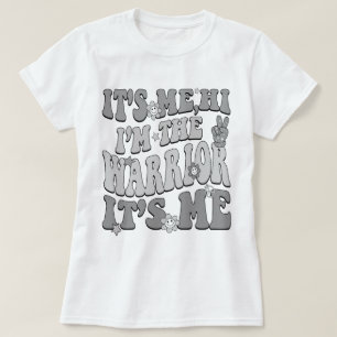 Camiseta Soy yo, soy el guerrero, el cáncer cerebral