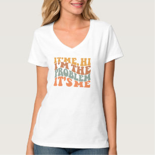 Camiseta Soy yo, soy el problema, soy yo Groovy retro