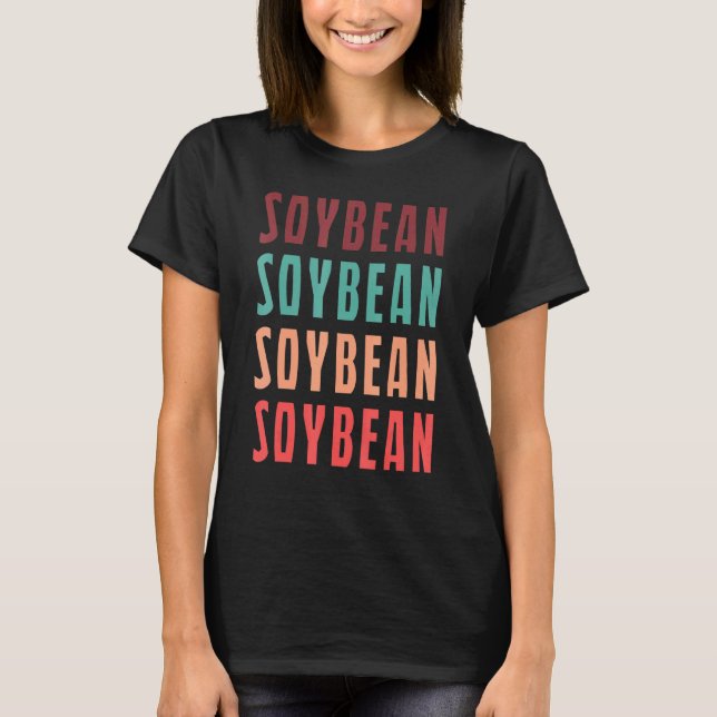 Camiseta Soybean Soybean Soybean Soybean Retro Soyb (Anverso)