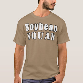 Camiseta Soybeans graciosos granjeros de escuadrón de soya