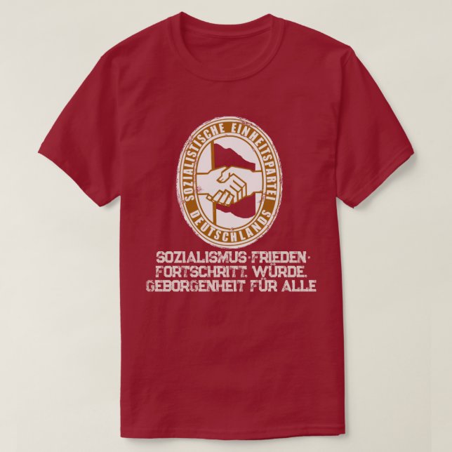 CAMISETA SOZIALISMUS (Diseño del anverso)