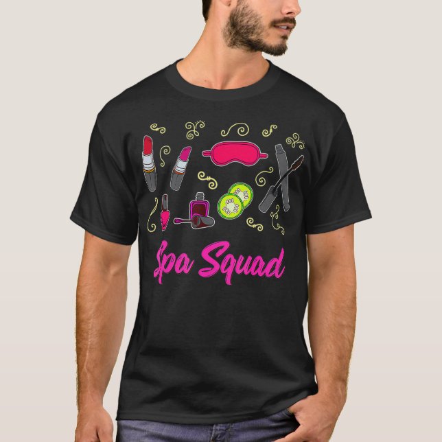 Camiseta Spa Birthday Spa Squad (Anverso)