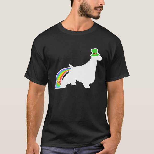 Camiseta Spa de Springer en inglés del Rainbow Dog de St Pa (Anverso)