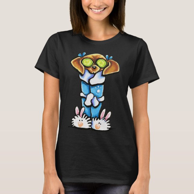 Camiseta Spa Red Dachshund (Anverso)