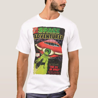 Camiseta Space Adventures Comic Blink Vintage