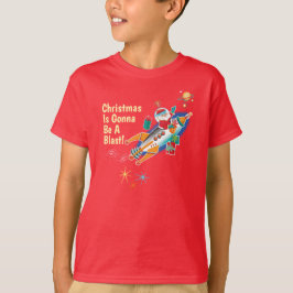Camiseta Space Age Santa T Shirt