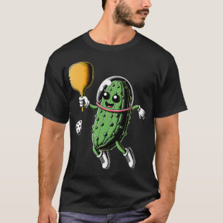 Camiseta Space Astronaut Pickle Playing Pickleball Pickle B
