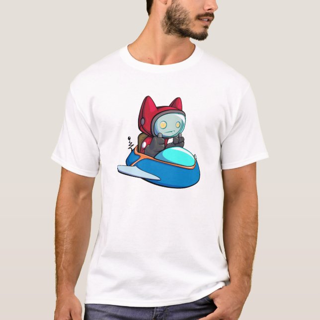 Camiseta Space_cat (Anverso)