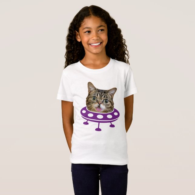 Camiseta Space Cat (Anverso completo)