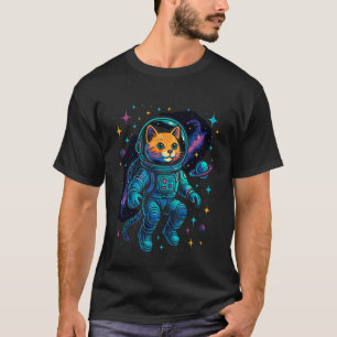 Camiseta Space Cat - Gatito Astronauta en el Espacio