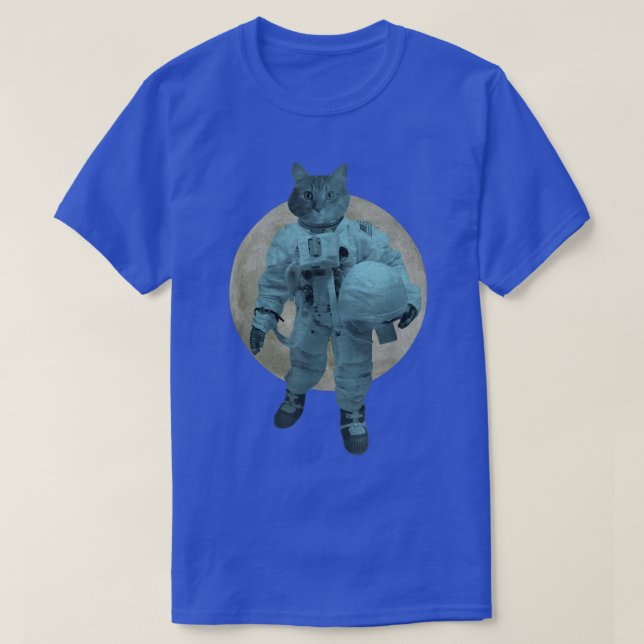 Camiseta Space Cat Lover Astronaut Science Teach Geek Pub C (Diseño del anverso)