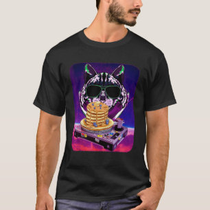 Camiseta Space Cat Remix DJ panqueque Remix para galaxia de