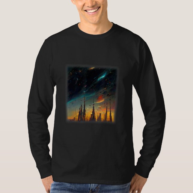 Camiseta Space City Artwork (Anverso)