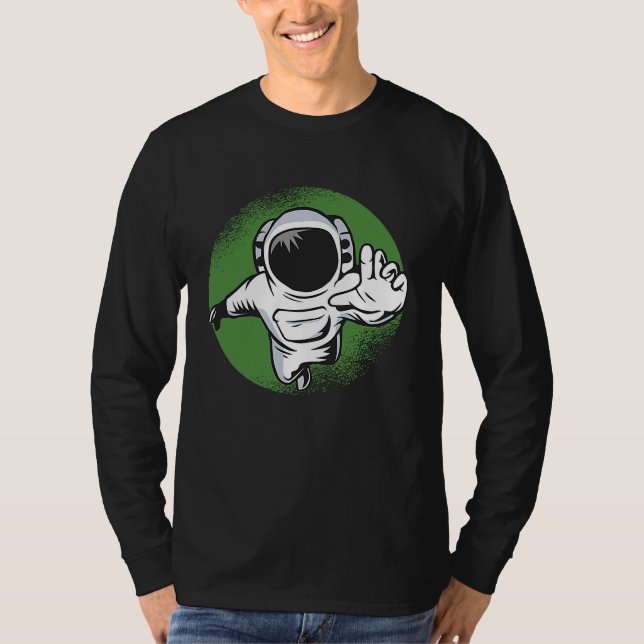 Camiseta space Cosmonaut astronaut spaceman science (Anverso)