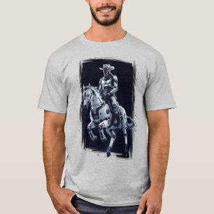 Camiseta Space Cowboy Sci-Fi Western
